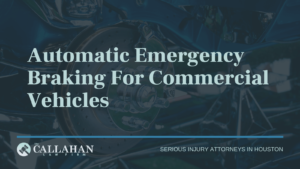 automatic emergency braking for commercial vehicles