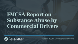 fmcsa report on substance abuse by commercial drivers