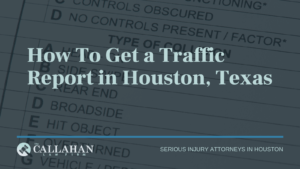 how to get a traffic report in houston, texas