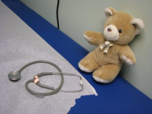hospital teddy bear