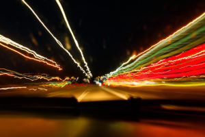 highway at night