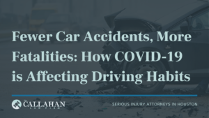 fewer car accidents, more fatalities: how covid-19 is affecting driving habits