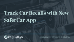 car recalls safercar app