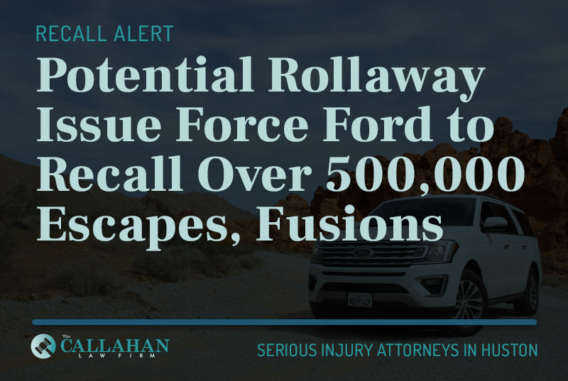 potential rollaway issue force fod to recall over 500,000 escapes, fusions