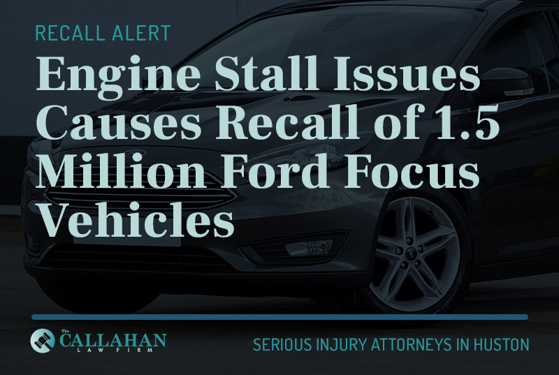engine stall issues causes recall of 1.5 million ford focus vehicles