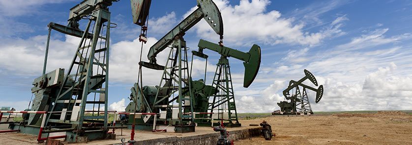 oil field banner