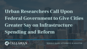 Urban Researchers Call Upon Federal Government to Give Cities Greater Say on Infrastructure Spending and Reform