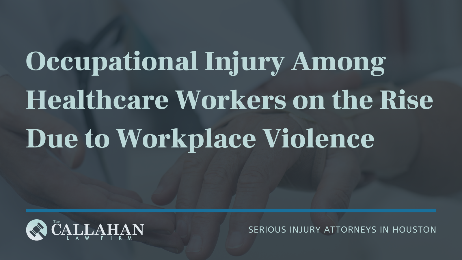 occupational injury among healthcare workers on the rise due to workplace violence