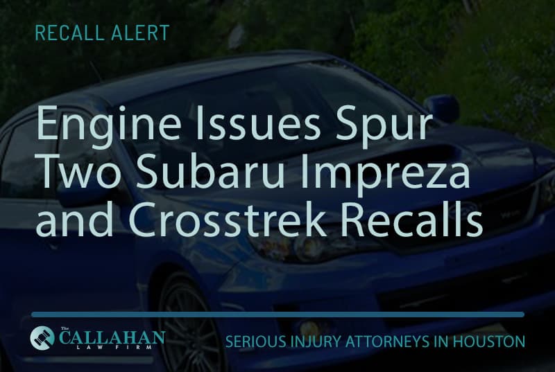 Subaru Impreza engine issues