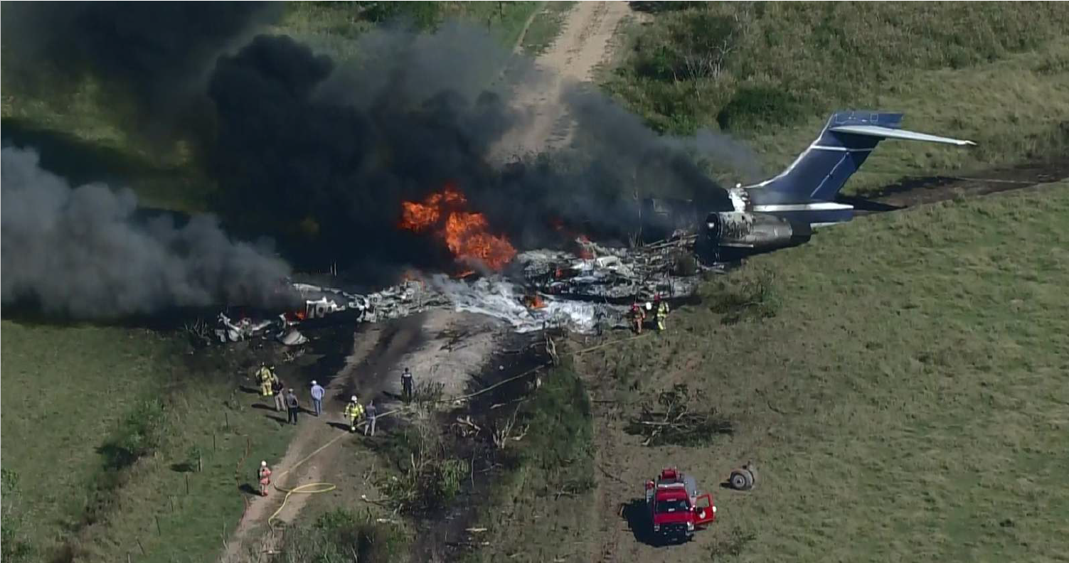 Plane Crash Houston Texas