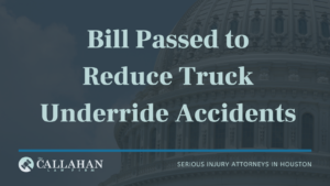 Bill Passed to Reduce Truck Underride Accidents
