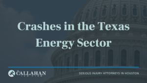 Crashes in the Texas Energy Sector