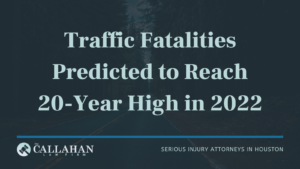 Traffic Fatalities Predicted to Reach 20-Year High in 2022