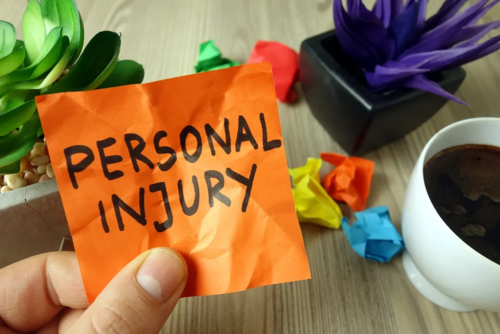 personal injury case deposition