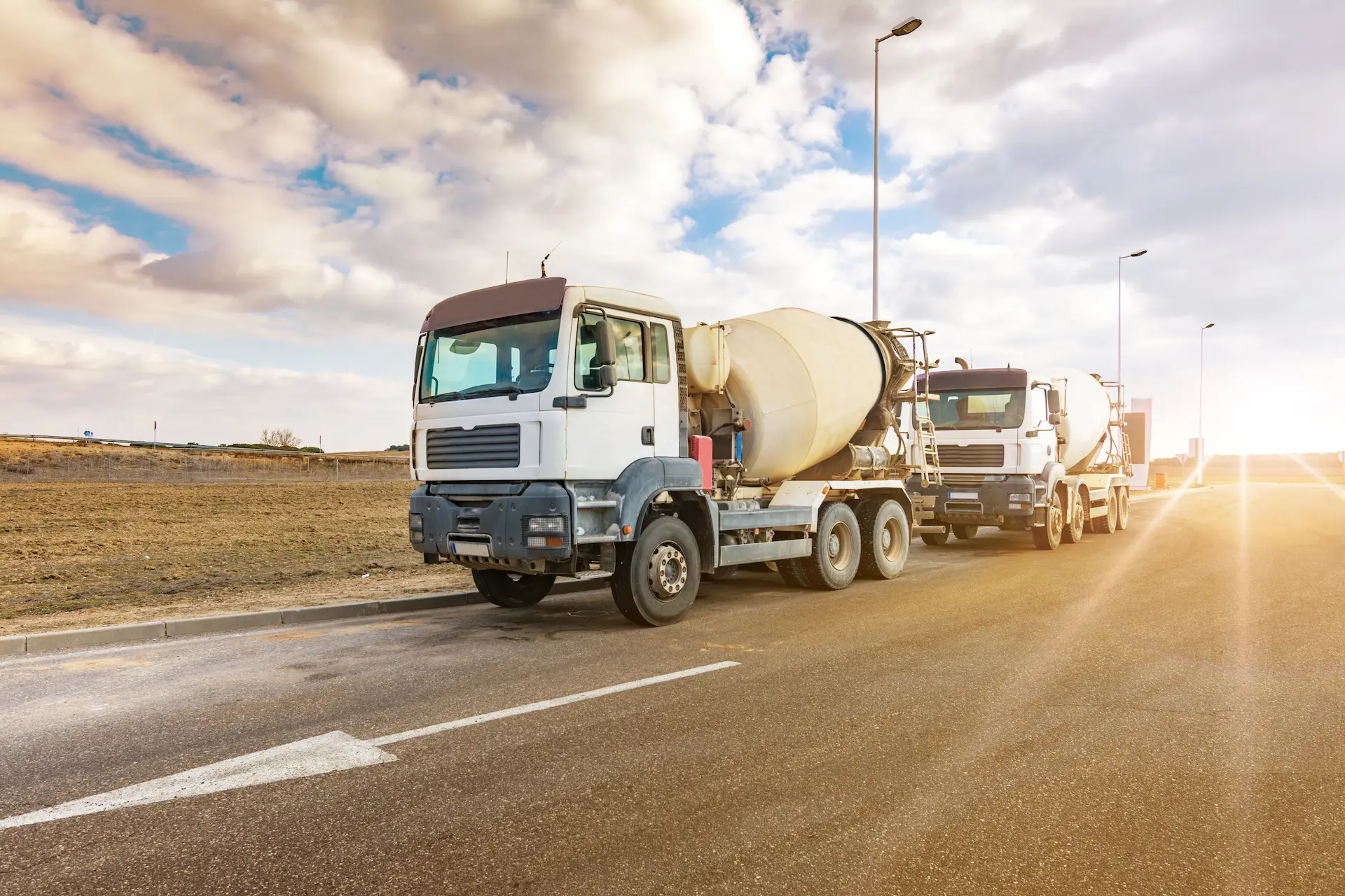 cement truck accident