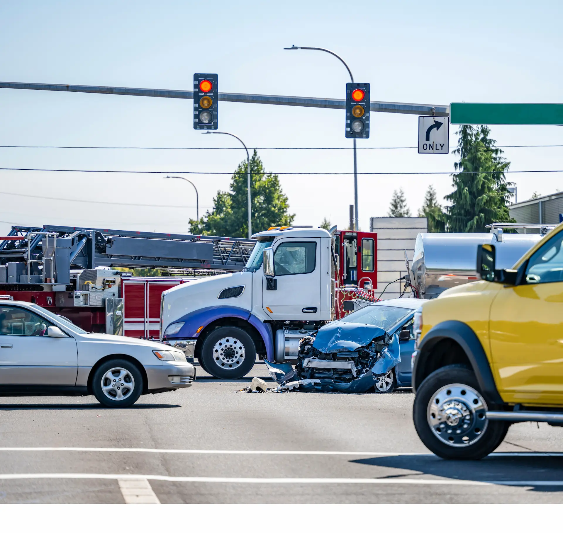 determining fault in a truck accident