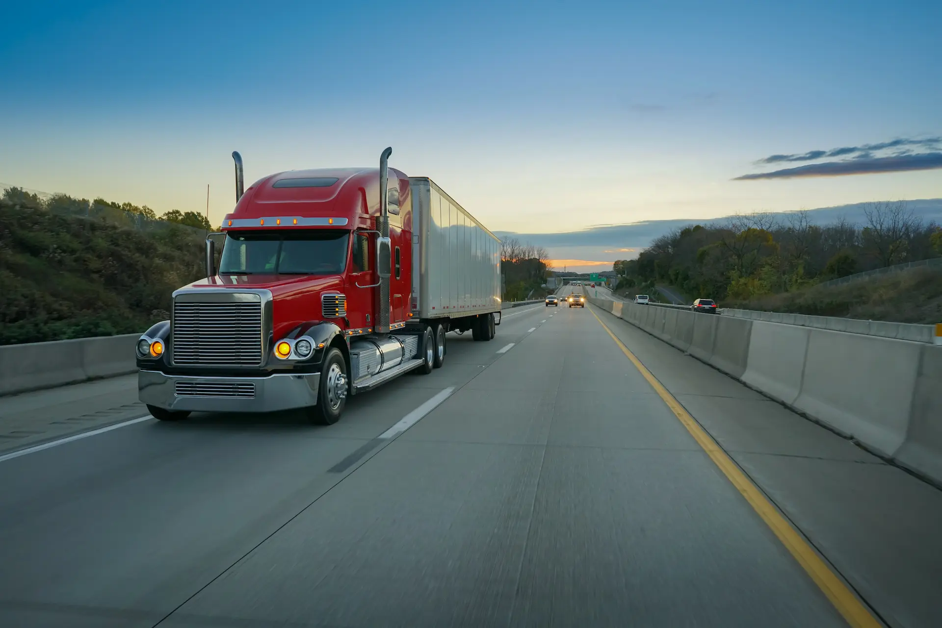 semi truck accident