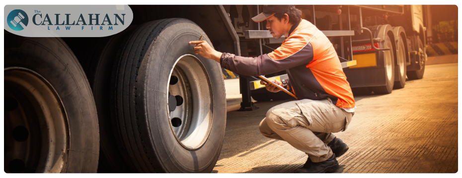 Houston Truck Tire Blowout Incident